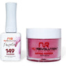 NR Perfection Set: Gel Polish + Dip/Acrylic Powder - #PFS149 Valerian by NuRevolution / 15 mL. Gel Polish + 2 oz. Dip/Acrylic Powder