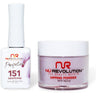 NR Perfection Set: Gel Polish + Dip/Acrylic Powder - #PFS151 Grape Vine by NuRevolution / 15 mL. Gel Polish + 2 oz. Dip/Acrylic Powder