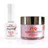 NR Perfection Set: Gel Polish + Dip/Acrylic Powder - #PFS155 French Pink by NuRevolution / 15 mL. Gel Polish + 2 oz. Dip/Acrylic Powder