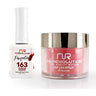 NR Perfection Set: Gel Polish + Dip/Acrylic Powder - #PFS163 Shadow Dancer by NuRevolution / 15 mL. Gel Polish + 2 oz. Dip/Acrylic Powder