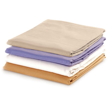 NRG® Cotton Poly Massage Sheet Set - Java / 1 Fitted Massage Sheet (77" x 36" x 7") + 1 Flat Massage Sheet (100" x 63") + 1 Crescent Massage Cover (13" x 13" x 5") by NRG