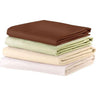 NRG Deluxe Flannel Fitted Sheets - White, Natural, Dark Chocolate or Ocean / 200 Thread Count by NRG