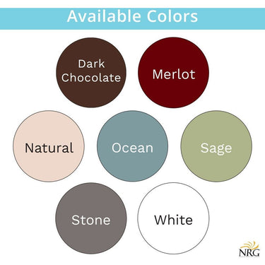 NRG® Deluxe Flannel Flat Massage Table Sheet - Dark Chocolate / 63"W x 100"L by NRG