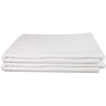 NRG® Deluxe Flannel Flat Massage Table Sheet - White / 63"W x 100"L by NRG