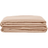 NRG® Premium Microfiber Massage Table Sheet Set - 1 Fitted Massage Sheet + 1 Flat Massage Sheet + 1 Crescent Cover / 120 GSM - Natural by NRG
