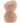 Nude Angled Blending Sponge - Light - Latex-Free Hydrophilic Polyurethane Foam / Case of 36 Individually Wrapped Blending Sponges
