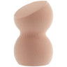 Nude Angled Blending Sponge - Light - Latex-Free Hydrophilic Polyurethane Foam / Case of 36 Individually Wrapped Blending Sponges