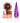 NuRevolution Chrome Dust - Nail Art - #03 Mirror Purple / 1 Gram Jar