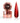 NuRevolution Chrome Dust - Nail Art - #05 Mirror Red / 1 Gram Jar