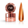 NuRevolution Chrome Dust - Nail Art - #09 Mirror Orange / 1 Gram Jar