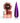NuRevolution Chrome Dust - Nail Art - #12 Mirror Purple / 1 Gram Jar