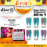 NuRevolution Disco Hologram Collection / 10 Pieces