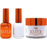 NuRevolution Elite 4-in-1 - LED/UV Soak Off Gel Polish 0.5 oz. + Nail Lacquer 0.5 oz. + Acrylic - Dipping - Sculpting Powder 2 oz. - #EMS01 Winter Wonderland