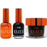 NuRevolution Elite 4-in-1 - LED/UV Soak Off Gel Polish 0.5 oz. + Nail Lacquer 0.5 oz. + Acrylic - Dipping - Sculpting Powder 2 oz. - #EMS02 Midnight Mystery