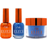 NuRevolution Elite 4-in-1 - LED/UV Soak Off Gel Polish 0.5 oz. + Nail Lacquer 0.5 oz. + Acrylic - Dipping - Sculpting Powder 2 oz. - #EMS104 Royal Rush