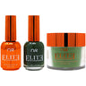 NuRevolution Elite 4-in-1 - LED/UV Soak Off Gel Polish 0.5 oz. + Nail Lacquer 0.5 oz. + Acrylic - Dipping - Sculpting Powder 2 oz. - #EMS112 Forest Fantasy