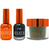 NuRevolution Elite 4-in-1 - LED/UV Soak Off Gel Polish 0.5 oz. + Nail Lacquer 0.5 oz. + Acrylic - Dipping - Sculpting Powder 2 oz. - #EMS115 Pine Perk