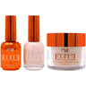 NuRevolution Elite 4-in-1 - LED/UV Soak Off Gel Polish 0.5 oz. + Nail Lacquer 0.5 oz. + Acrylic - Dipping - Sculpting Powder 2 oz. - #EMS18 Creamy Dream