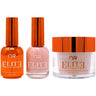 NuRevolution Elite 4-in-1 - LED/UV Soak Off Gel Polish 0.5 oz. + Nail Lacquer 0.5 oz. + Acrylic - Dipping - Sculpting Powder 2 oz. - #EMS22 Hazelnut Hug