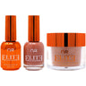 NuRevolution Elite 4-in-1 - LED/UV Soak Off Gel Polish 0.5 oz. + Nail Lacquer 0.5 oz. + Acrylic - Dipping - Sculpting Powder 2 oz. - #EMS23 Almond Affair