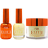 NuRevolution Elite 4-in-1 - LED/UV Soak Off Gel Polish 0.5 oz. + Nail Lacquer 0.5 oz. + Acrylic - Dipping - Sculpting Powder 2 oz. - #EMS45 Pineapple Punch