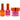 NuRevolution Elite 4-in-1 - LED/UV Soak Off Gel Polish 0.5 oz. + Nail Lacquer 0.5 oz. + Acrylic - Dipping - Sculpting Powder 2 oz. - #EMS52 Peach Paradise