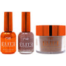 NuRevolution Elite 4-in-1 - LED/UV Soak Off Gel Polish 0.5 oz. + Nail Lacquer 0.5 oz. + Acrylic - Dipping - Sculpting Powder 2 oz. - #EMS61 Kansas Field