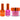 NuRevolution Elite 4-in-1 - LED/UV Soak Off Gel Polish 0.5 oz. + Nail Lacquer 0.5 oz. + Acrylic - Dipping - Sculpting Powder 2 oz. - #EMS68 Fuchsia Fascination