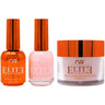 NuRevolution Elite 4-in-1 - LED/UV Soak Off Gel Polish 0.5 oz. + Nail Lacquer 0.5 oz. + Acrylic - Dipping - Sculpting Powder 2 oz. - #EMS88 Sunset Boulevard