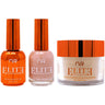 NuRevolution Elite 4-in-1 - LED/UV Soak Off Gel Polish 0.5 oz. + Nail Lacquer 0.5 oz. + Acrylic - Dipping - Sculpting Powder 2 oz. - #EMS90 Taupe Infusion