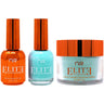 NuRevolution Elite 4-in-1 - LED/UV Soak Off Gel Polish 0.5 oz. + Nail Lacquer 0.5 oz. + Acrylic - Dipping - Sculpting Powder 2 oz. - #EMS91 Steal Symphony