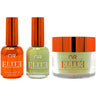 NuRevolution Elite 4-in-1 - LED/UV Soak Off Gel Polish 0.5 oz. + Nail Lacquer 0.5 oz. + Acrylic - Dipping - Sculpting Powder 2 oz. - #EMS94 Olive Oasis