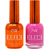NuRevolution Elite Duo - LED/UV Soak Off Gel Polish 0.5 oz. + Nail Lacquer 0.5 oz. - #EGP04 Tickled Pink