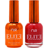 NuRevolution Elite Duo - LED/UV Soak Off Gel Polish 0.5 oz. + Nail Lacquer 0.5 oz. - #EGP06 Cherry Pop
