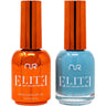 NuRevolution Elite Duo - LED/UV Soak Off Gel Polish 0.5 oz. + Nail Lacquer 0.5 oz. - #EGP101 Aqua Aura