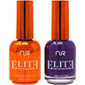 NuRevolution Elite Duo - LED/UV Soak Off Gel Polish 0.5 oz. + Nail Lacquer 0.5 oz. - #EGP105 Provence Plum