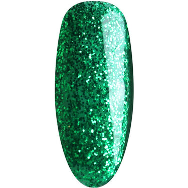 NuRevolution Elite Duo - LED/UV Soak Off Gel Polish 0.5 oz. + Nail Lacquer 0.5 oz. - #EGP119 Sage Sparkle