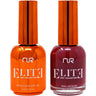 NuRevolution Elite Duo - LED/UV Soak Off Gel Polish 0.5 oz. + Nail Lacquer 0.5 oz. - #EGP17 Crimson Crush