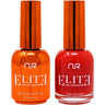 NuRevolution Elite Duo - LED/UV Soak Off Gel Polish 0.5 oz. + Nail Lacquer 0.5 oz. - #EGP19 Ruby Rendezvous