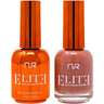 NuRevolution Elite Duo - LED/UV Soak Off Gel Polish 0.5 oz. + Nail Lacquer 0.5 oz. - #EGP23 Almond Affair