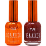 NuRevolution Elite Duo - LED/UV Soak Off Gel Polish 0.5 oz. + Nail Lacquer 0.5 oz. - #EGP31 Bordeaux Babe