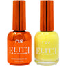 NuRevolution Elite Duo - LED/UV Soak Off Gel Polish 0.5 oz. + Nail Lacquer 0.5 oz. - #EGP34 Lemonade Love