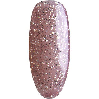 NuRevolution Elite Duo - LED/UV Soak Off Gel Polish 0.5 oz. + Nail Lacquer 0.5 oz. - #EGP36 Rose Gold Glitter