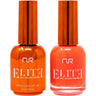 NuRevolution Elite Duo - LED/UV Soak Off Gel Polish 0.5 oz. + Nail Lacquer 0.5 oz. - #EGP38 Blaze Bright