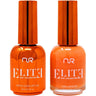 NuRevolution Elite Duo - LED/UV Soak Off Gel Polish 0.5 oz. + Nail Lacquer 0.5 oz. - #EGP40 Apricot Adventure