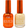 NuRevolution Elite Duo - LED/UV Soak Off Gel Polish 0.5 oz. + Nail Lacquer 0.5 oz. - #EGP47 Custard Crush
