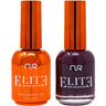 NuRevolution Elite Duo - LED/UV Soak Off Gel Polish 0.5 oz. + Nail Lacquer 0.5 oz. - #EGP49 Mulberry Pinch