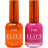 NuRevolution Elite Duo - LED/UV Soak Off Gel Polish 0.5 oz. + Nail Lacquer 0.5 oz. - #EGP52 Peach Paradise
