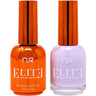 NuRevolution Elite Duo - LED/UV Soak Off Gel Polish 0.5 oz. + Nail Lacquer 0.5 oz. - #EGP55 Lilac Lullaby