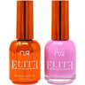NuRevolution Elite Duo - LED/UV Soak Off Gel Polish 0.5 oz. + Nail Lacquer 0.5 oz. - #EGP65 Mauve Marvel